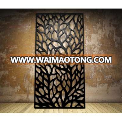 Cheap Outdoor Exterior Decorative Laser Cut Metal Screens Wall Panels