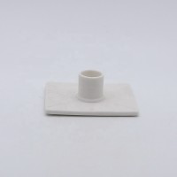 Special design white porcelain candle holder with good quality