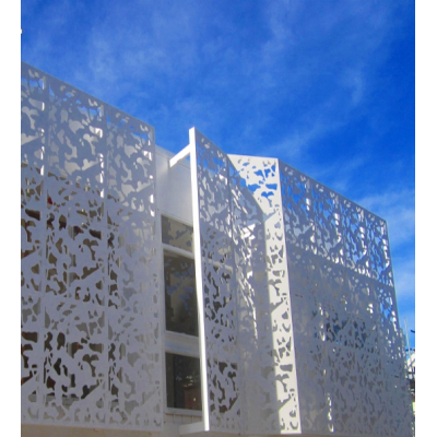 High Quality Durable Aluminum Laser Cut Outdoor Metal Screen