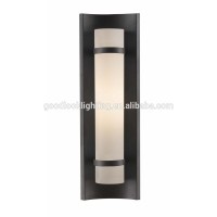 (C)UL&ETL listed Oil Rubbed Bronze &Brushed nickel colin glass 1 LT hotel wall sconce/vanity