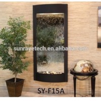 customized H90 cm/35" wall-mounted waterfall cascade fountain screen wall for home and garden indoor and outdoor