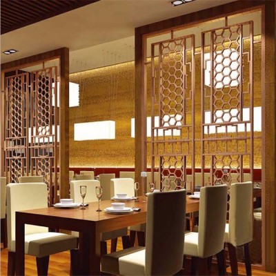 Decorative perforated metal screen