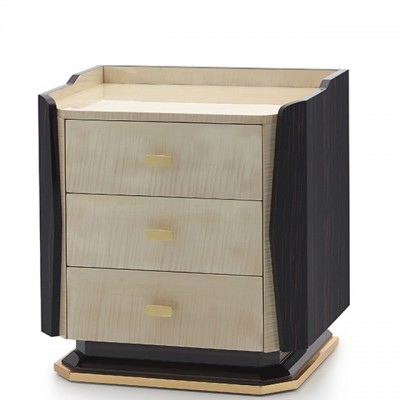 Living room furniture luxury living room Three drawer night stands